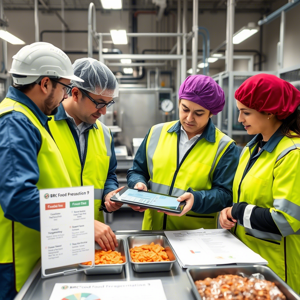 Aplicación de Acciones Correctivas y Preventivas según la Norma BRC FoodVersión 9